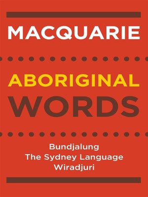 Macquarie Aboriginal Words - ebook